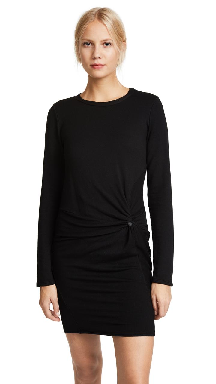 Stateside Side Knot Sweatshirt Dress