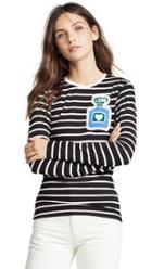 Michaela Buerger Striped Perfume Tee