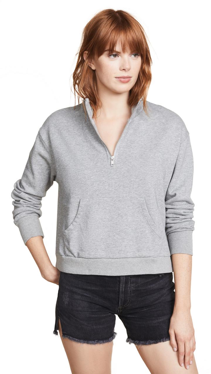 Bobi Quarter Zip Sweatshirt