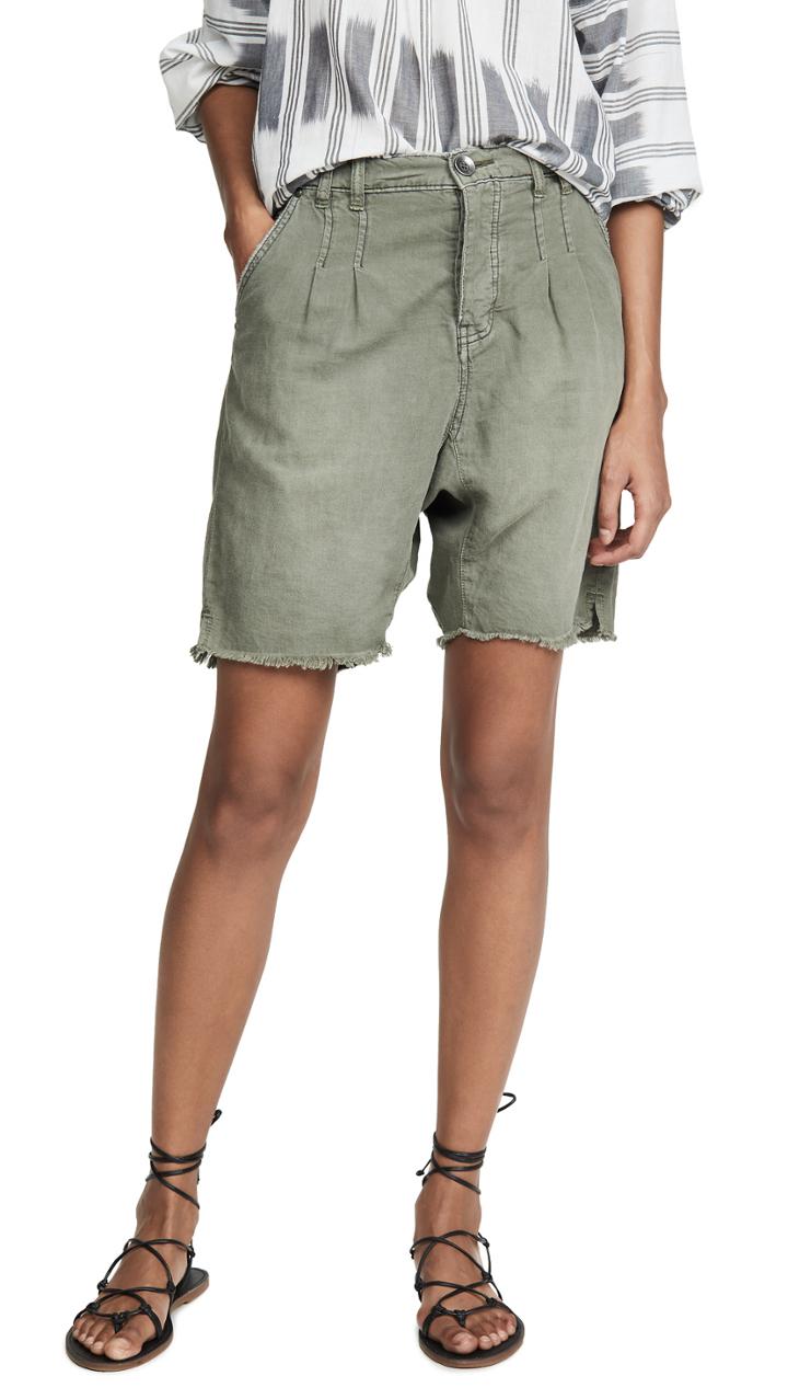 Free People Utility Harem Shorts