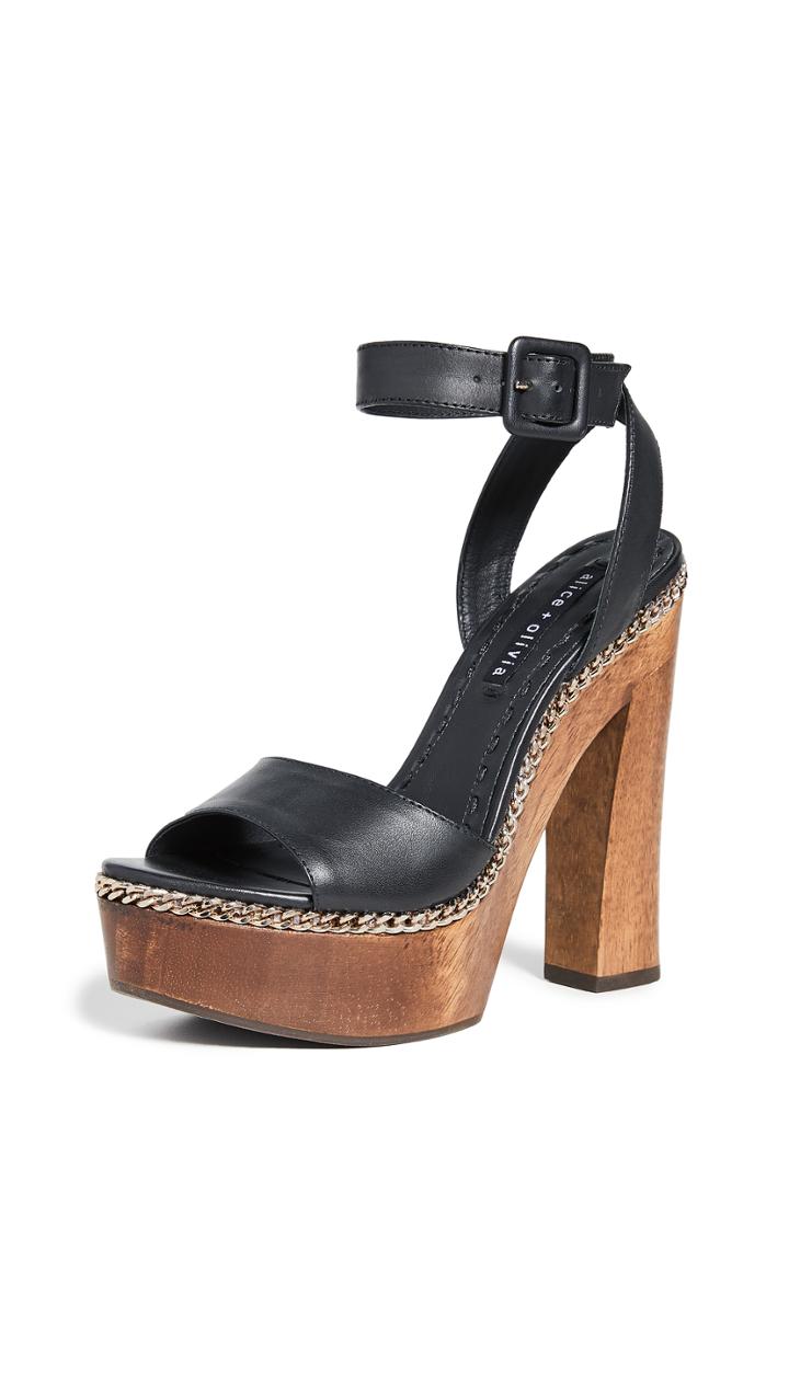 Alice Olivia Faira Platform Sandals