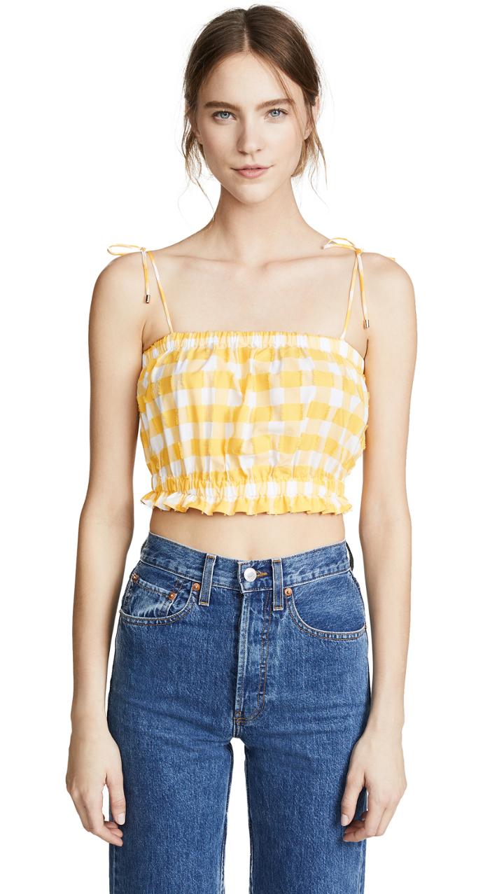 Mds Stripes Cropped Cami