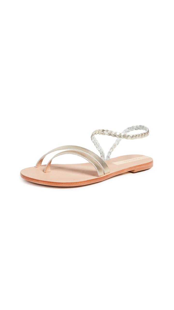 Kaanas Rio Braided Ankle Strap Sandals