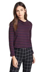 Petit Bateau 1x1 Striped Turtleneck