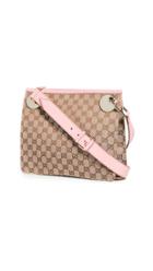 What Goes Around Comes Around Gucci Pink Eclipse Shoulder Bag