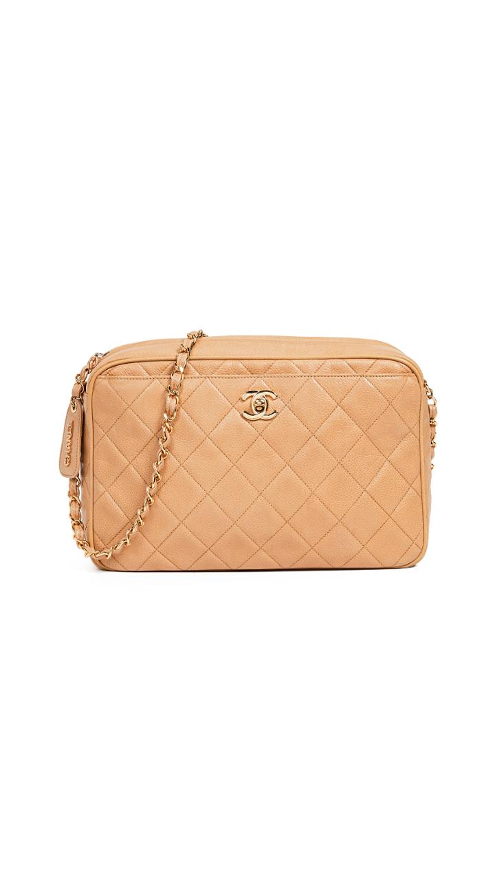 What Goes Around Comes Around Chanel Caviar Medium Camera Bag