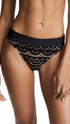 Pilyq Lace High Waist Bikini Bottoms