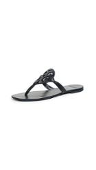 Tory Burch Square Toe Miller Flip Flops