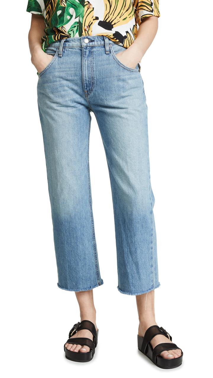 Hudson Sloane Extreme Baggy Cropped Jeans