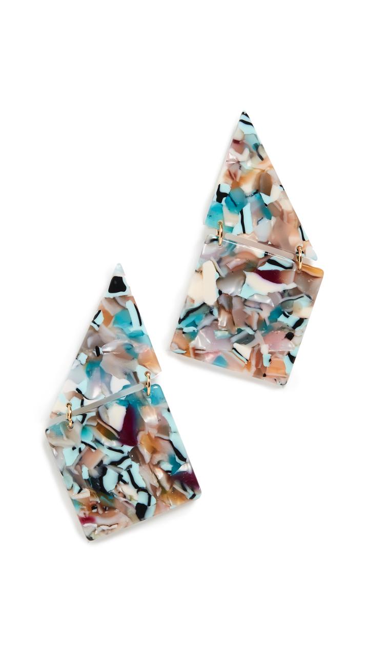 Lele Sadoughi Shingle Earrings