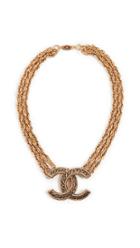 What Goes Around Comes Around Chanel Gold Chain Cc Necklace