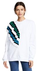 Msgm Crochet Sweatshirt
