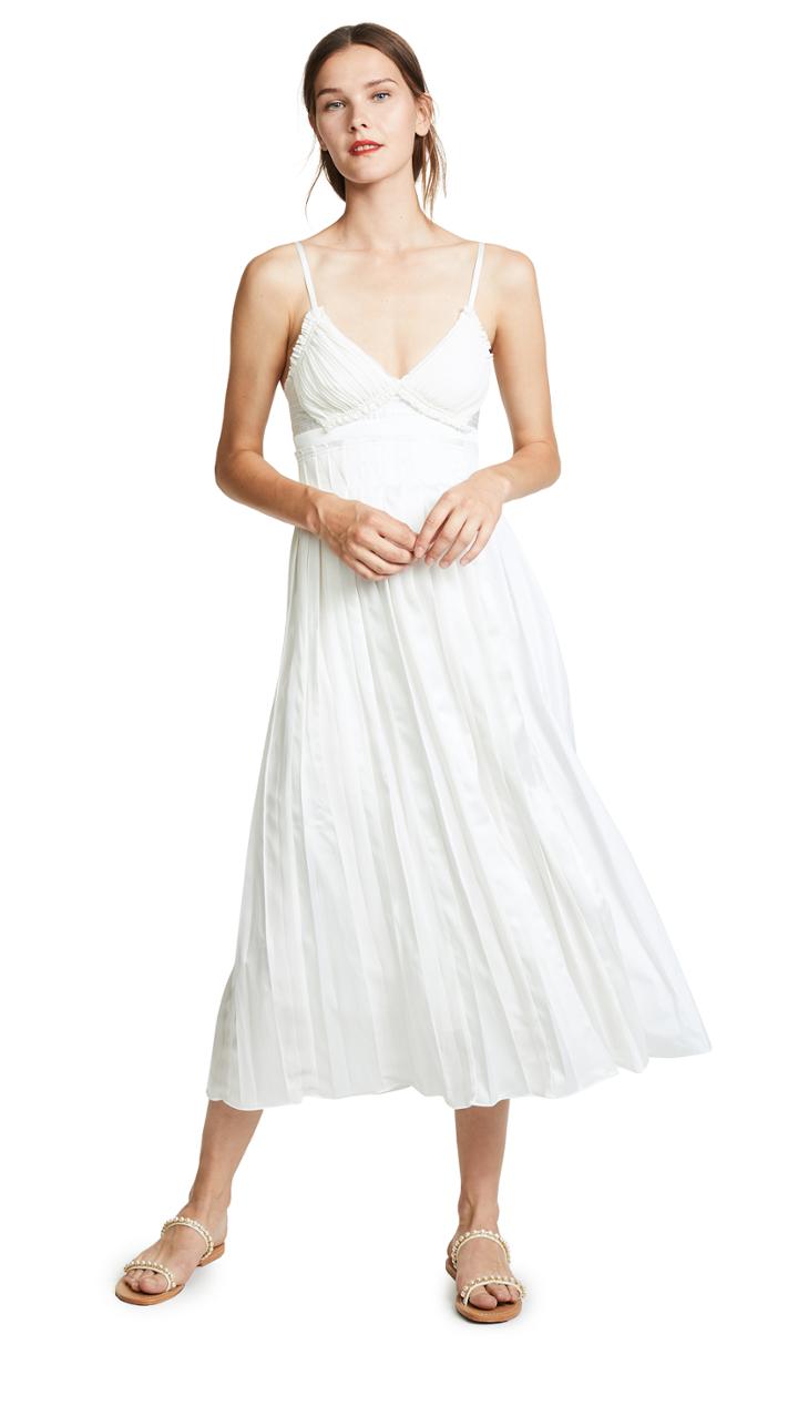 3 1 Phillip Lim Pleated Cami Dress