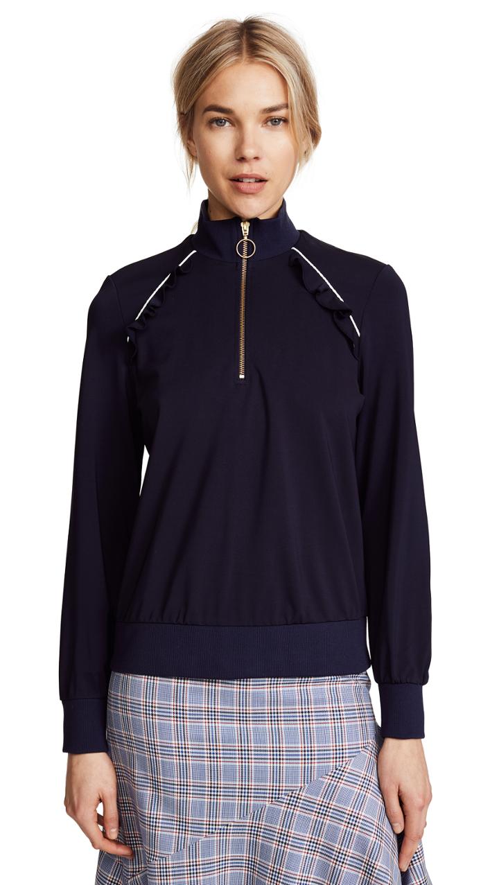 Baum Und Pferdgarten Janean Half Zip Tee