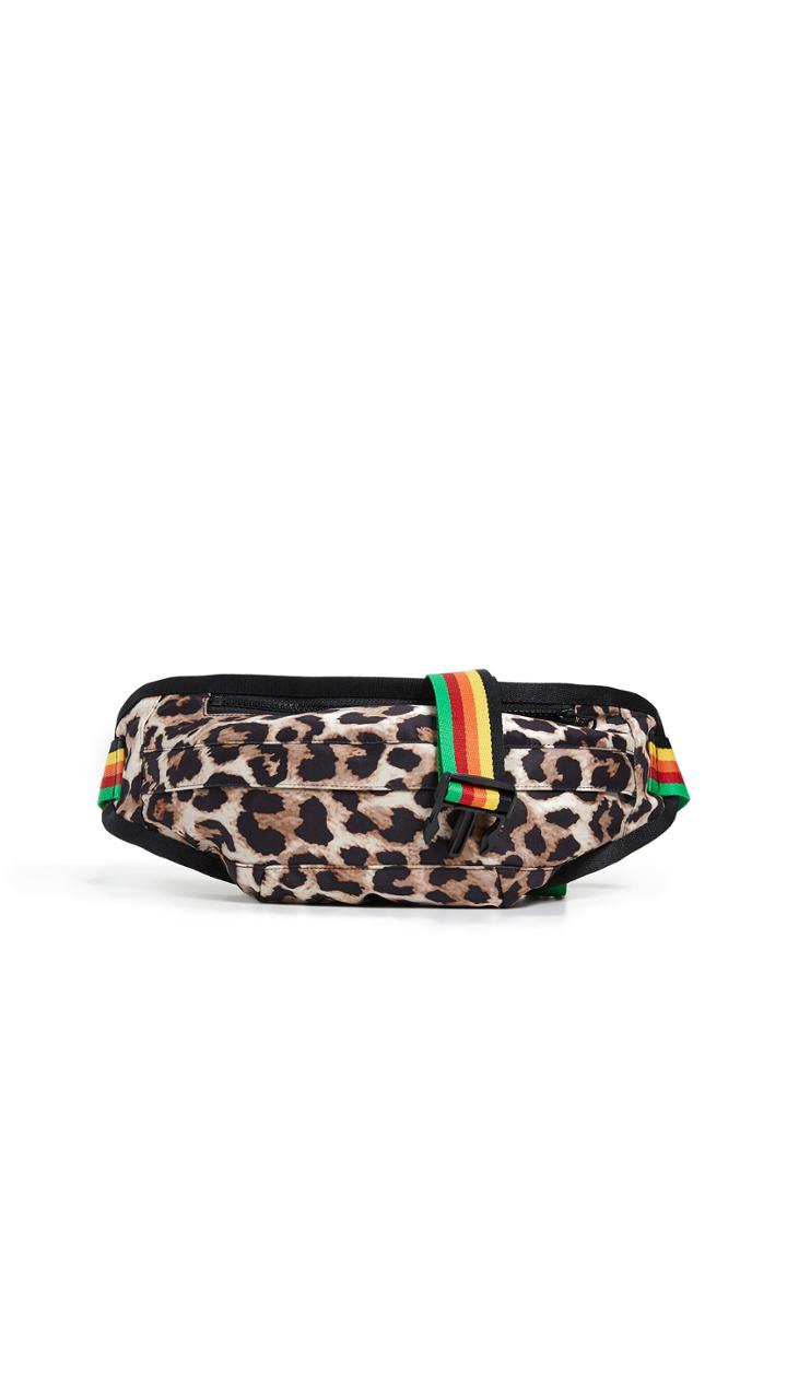 Pam Gela Leopard Rainbow Fanny Pack