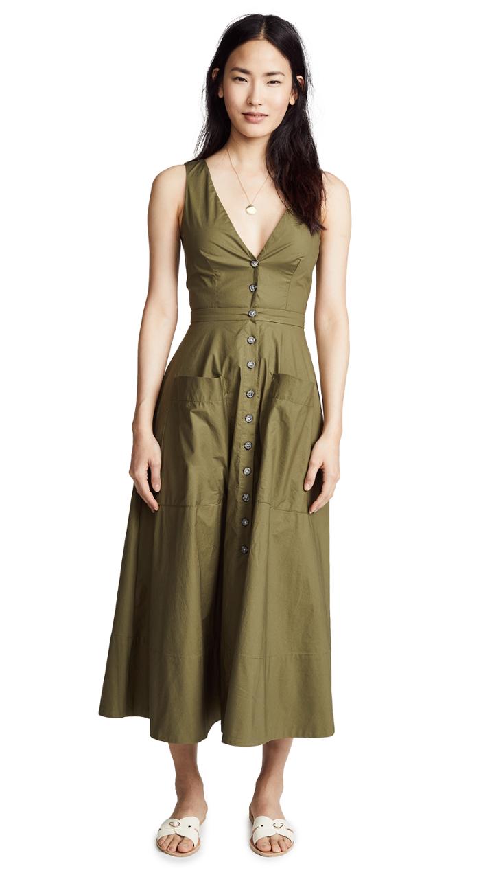 Saloni Zoey Cutout Dress