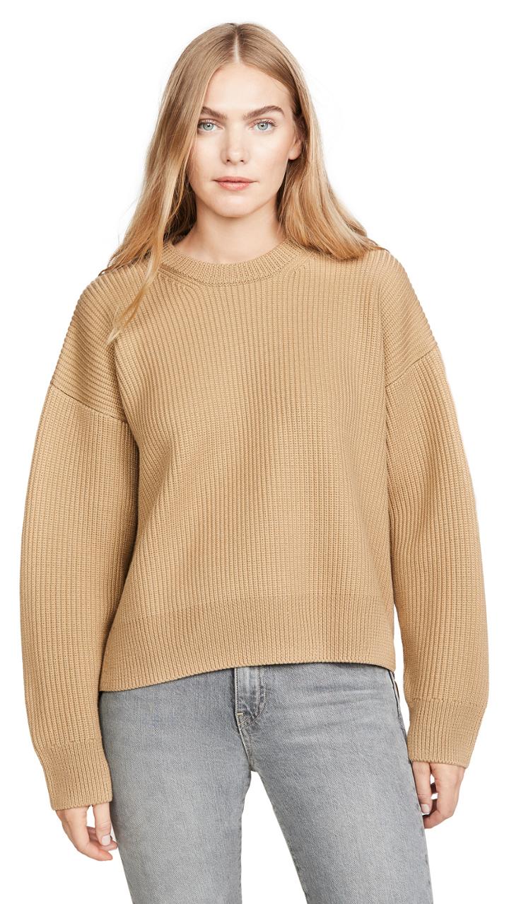 Paco Rabanne Ribbed Side Zip Sweater