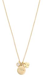 Kate Spade New York Clover One In A Million Charm Necklace 
