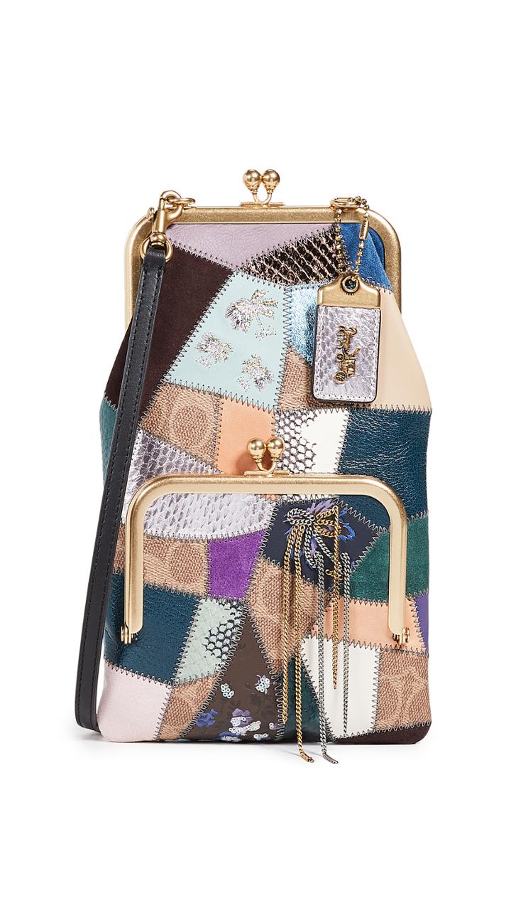 Coach 1941 Patchwork Double Frame Crossbody Bag