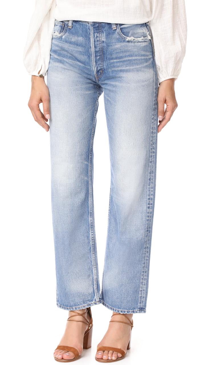 Moussy Vintage Mv Linda Wide Straight Jeans