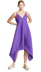 Salvatore Ferragamo Silk V Neck Dress