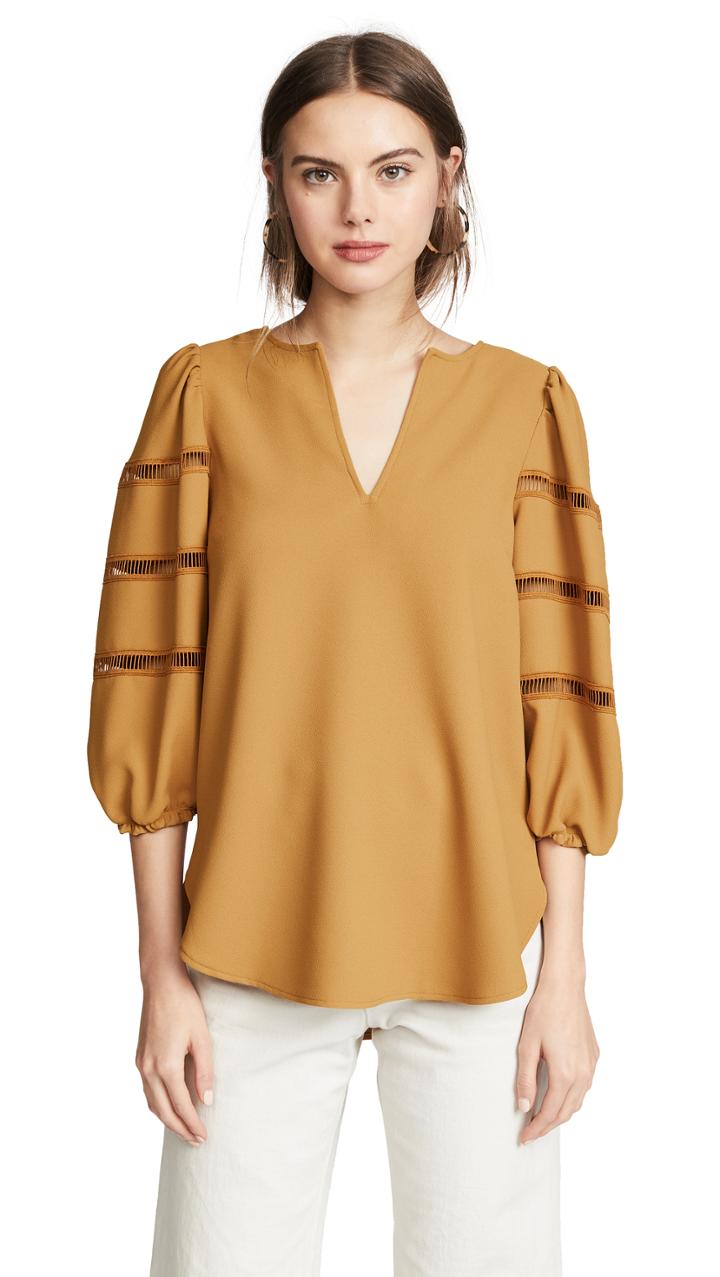 See By Chloe Pouf Sleeve Top