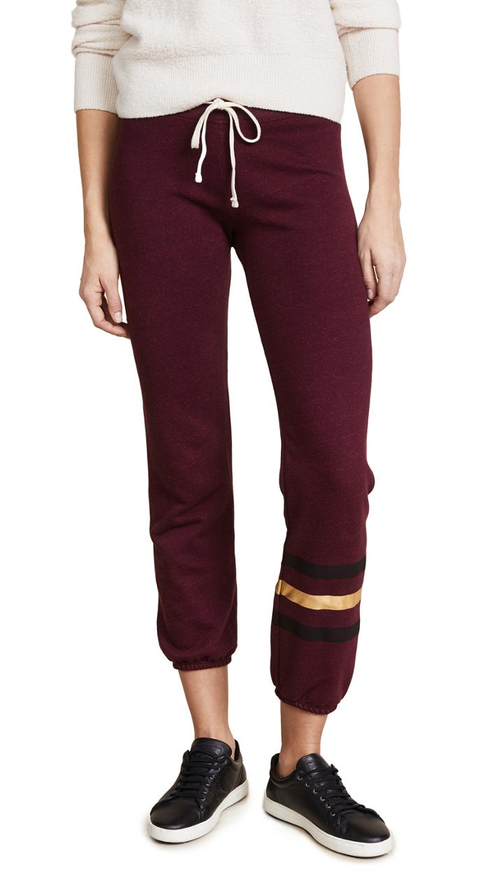 Sundry Sweatpants With Foil Stripes
