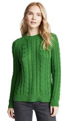 Bop Basics Boxy Cable Knit Sweater