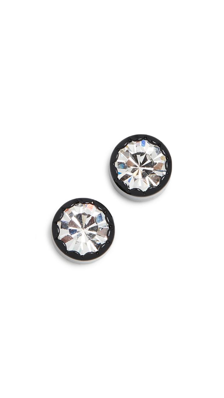 Marc Jacobs Scalloped Stud Earrings