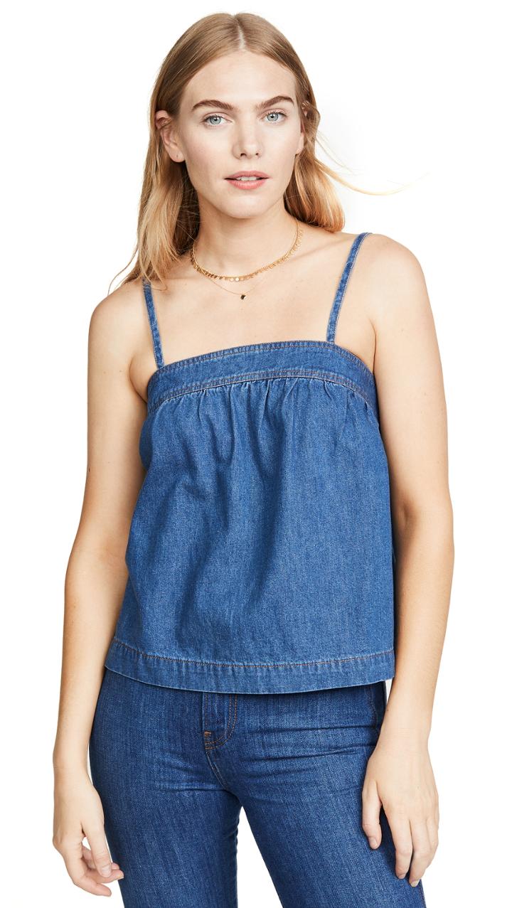 Madewell Denim Top
