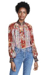 Camilla Raglan Button Up Shirt