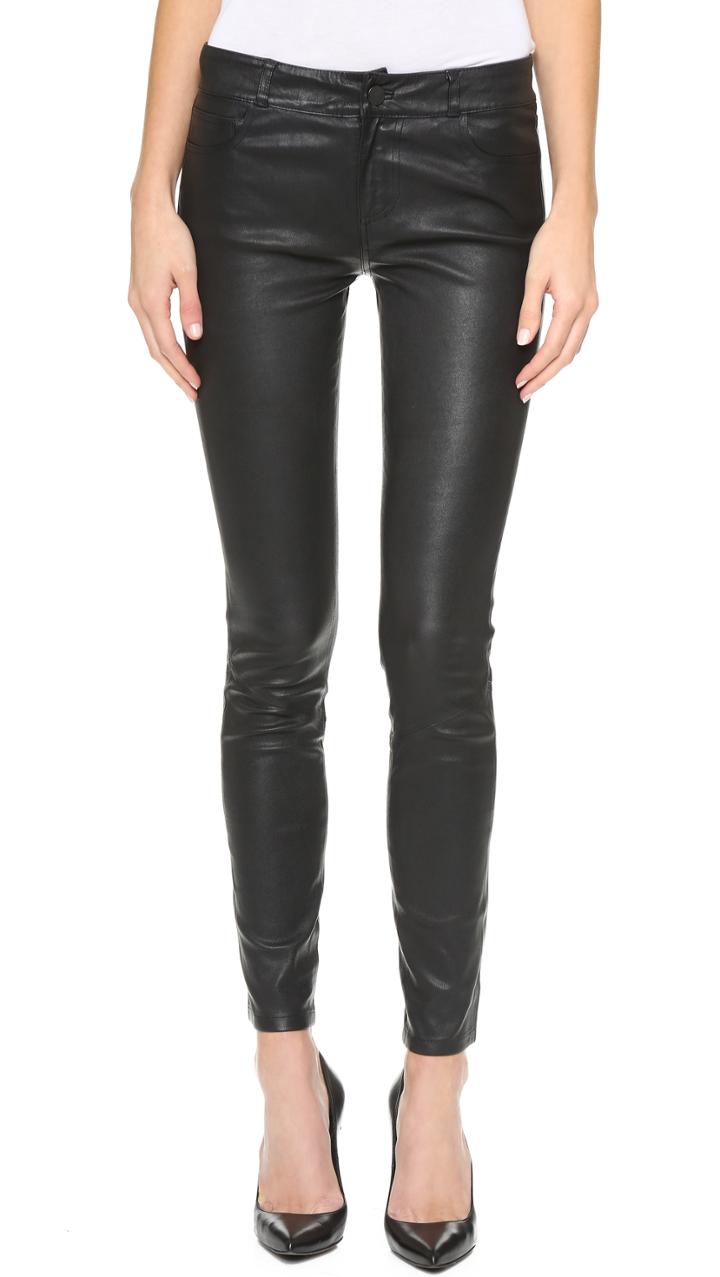 Paige Verdugo Leather Pants