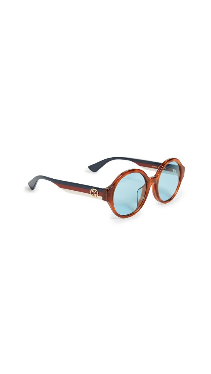 Gucci Sylvie Round Sunglasses