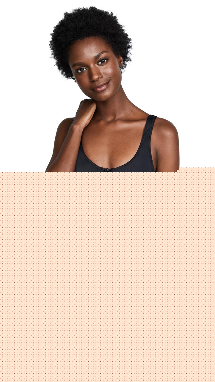 Solid Striped The Joan One Piece Swimsuit