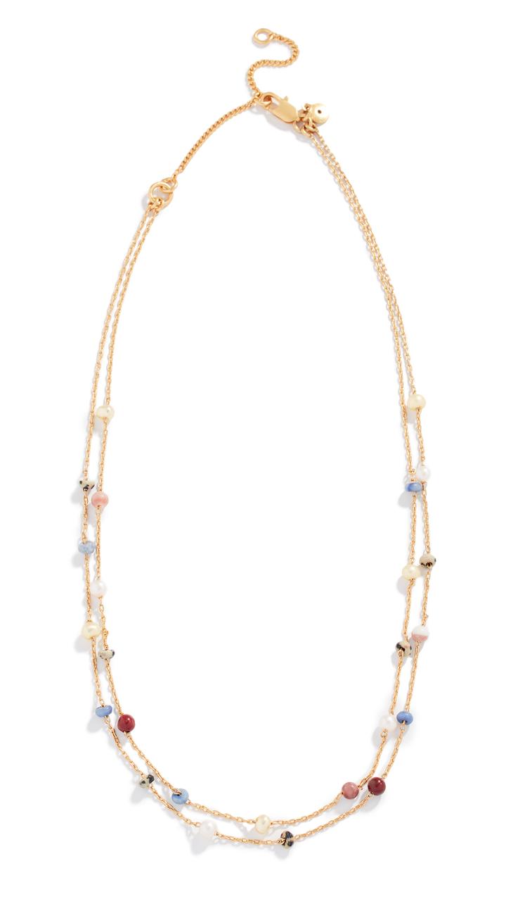 Madewell Bead Mix Layer Necklace