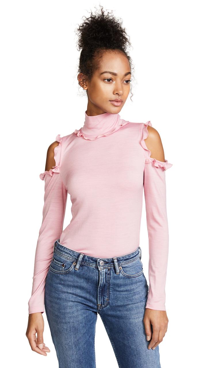 Nicholas Cold Shoulder Turtleneck
