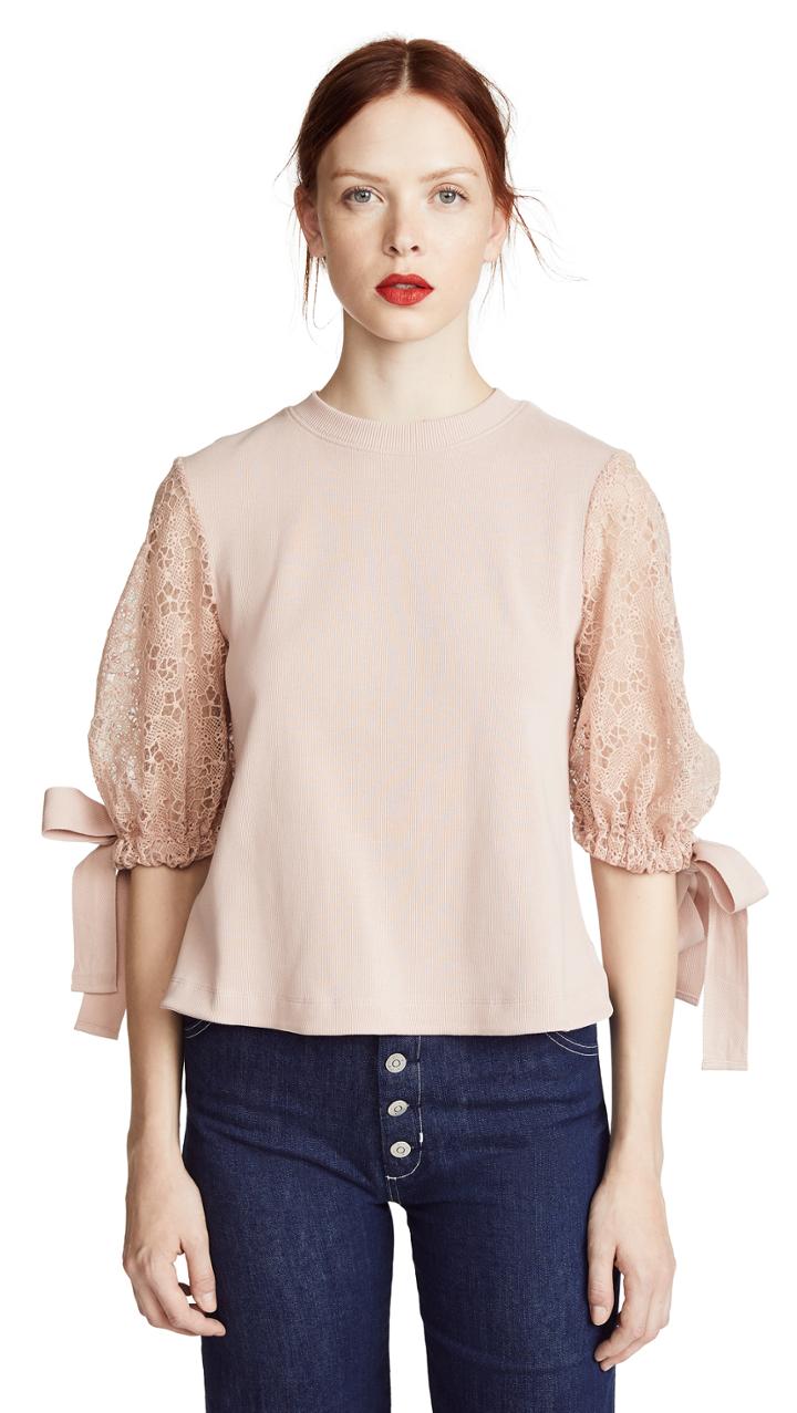 See By Chloe Natural Blouse