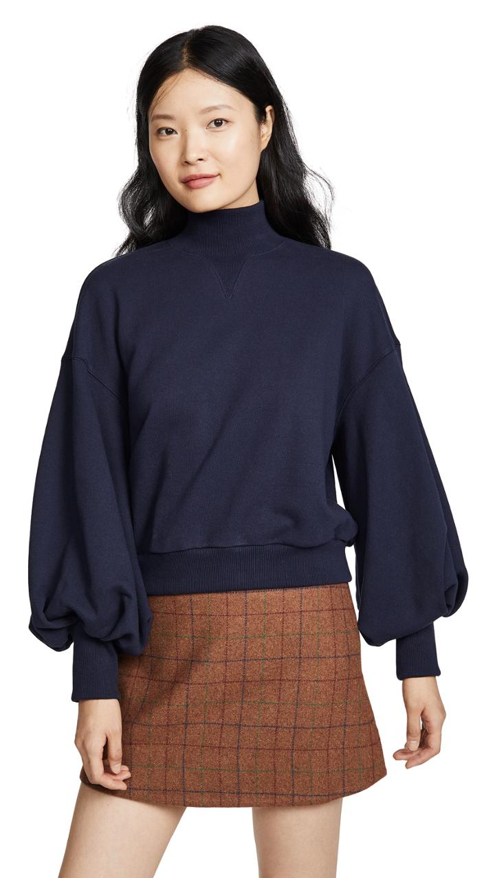 Goen J Balloon Sleeve Sweatshirt