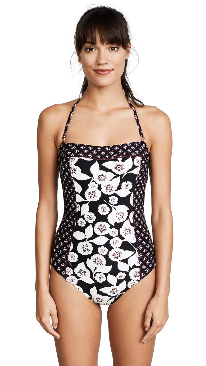 Kate Spade New York Aliso Beach Bandeau One Piece