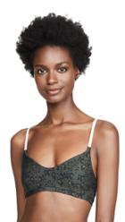The Upside Army Leopard Ballet Bra