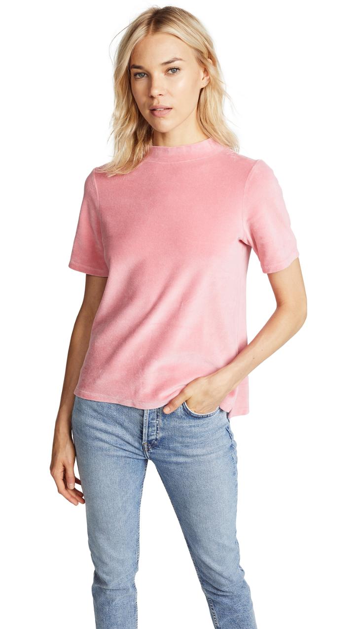 M I H Jeans Penny Velvet Top