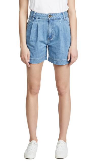 Lee Vintage Modern Pleated Shorts
