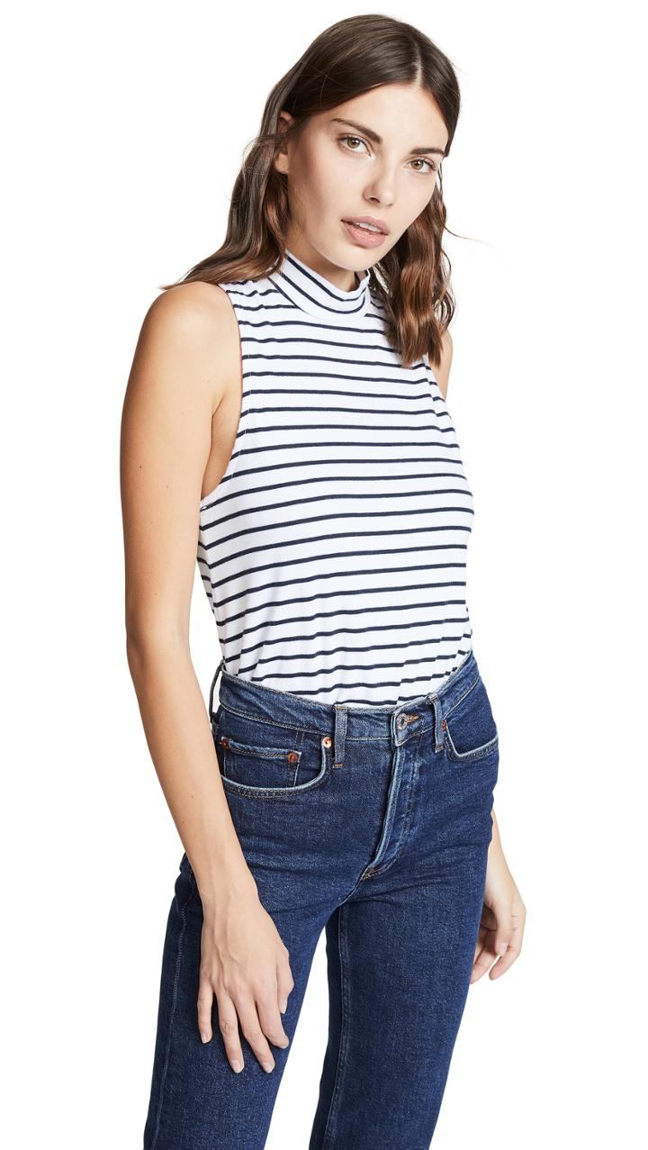 Stateside Ribbed Sleeveless Top