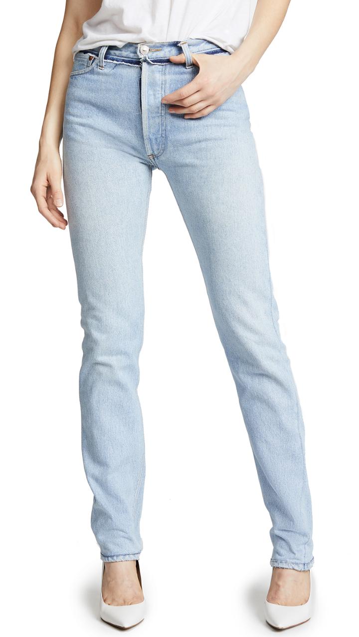 Re Done Reconstructed Pocket Jeans