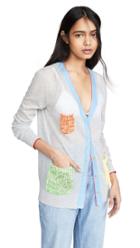 I Am Chen Crochet Pocket Cardigan