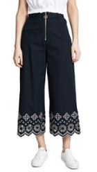 Derek Lam 10 Crosby Sweatshirt With Shirting Inset