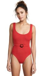 Hunza G Solitaire One Piece Swimsuit