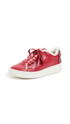 One By Lola Cruz One By Lace Up Eye Sneakers