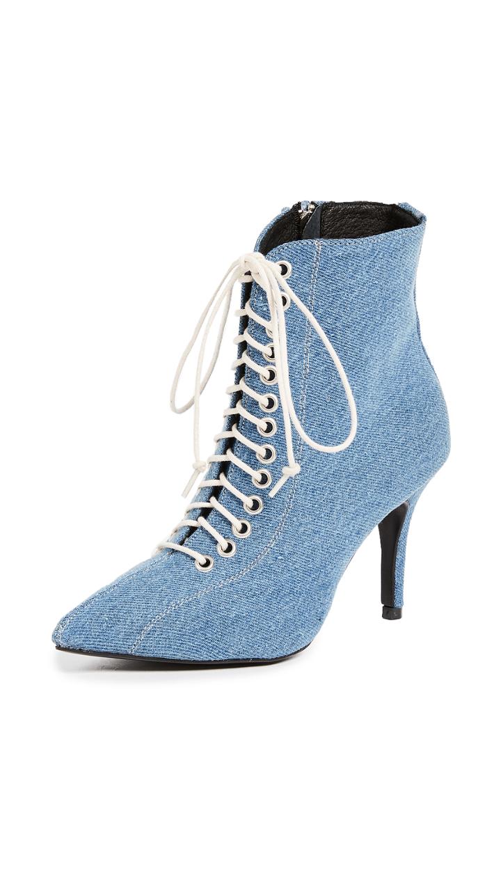 The Archive Delancey Lace Up Booties