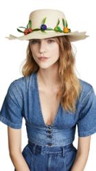 Mercedes Salazar Tutti Frutti Hat